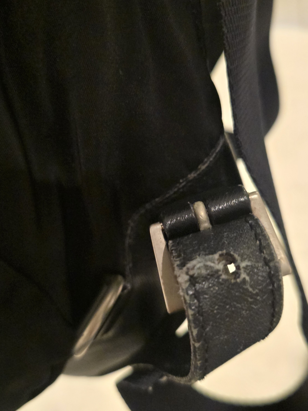 Prada Black Nylon Drawstring Backpack - Picture 14 of 16
